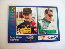 Davey Allison & Harry Gant 1998 10th Anniversary MAXX #120 NASCAR card HOF