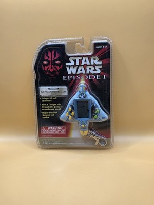 Tiger Electronics Star Wars GUNGAN SUB ESCAPE Electronic Keychain Game New VTG