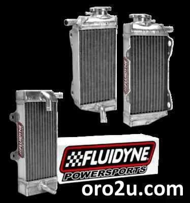RADIATOR CRF150R 07-09, 12, FLUIDYNE FPS11-7CRF150-L, LEFT SIDE CRF 150 - Picture 1 of 3