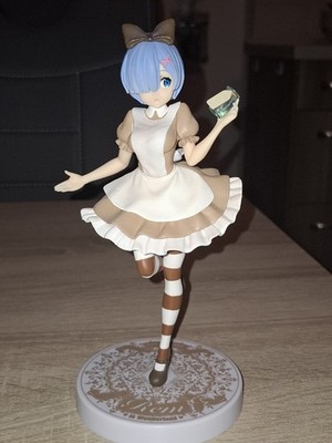 Re:Zero Rem ''In Wonderland'' Antique Ver. SSS Figure FuRyu Near Mint