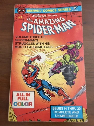 NEW Stan Lee presents #3 The Amazing  Spider-Man 14-20 Paperback, 1979