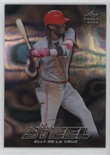 2023 Leaf Trinity Mega Box Steel Silver Lava Elly De La Cruz #S-21 o7m