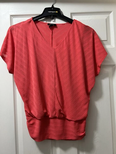 Top donna Alyx piccolo foderato corallo