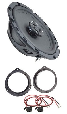 Ground Zero 110 Watt 16.5 cm 2-Way Speakers for Mercedes Viano Vito from 14 Fro