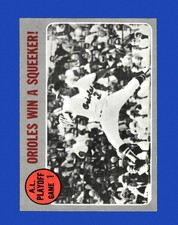 1970 Topps Set-Break #199 Al Playoff Game 1 EX-EXMINT *GMCARDS*
