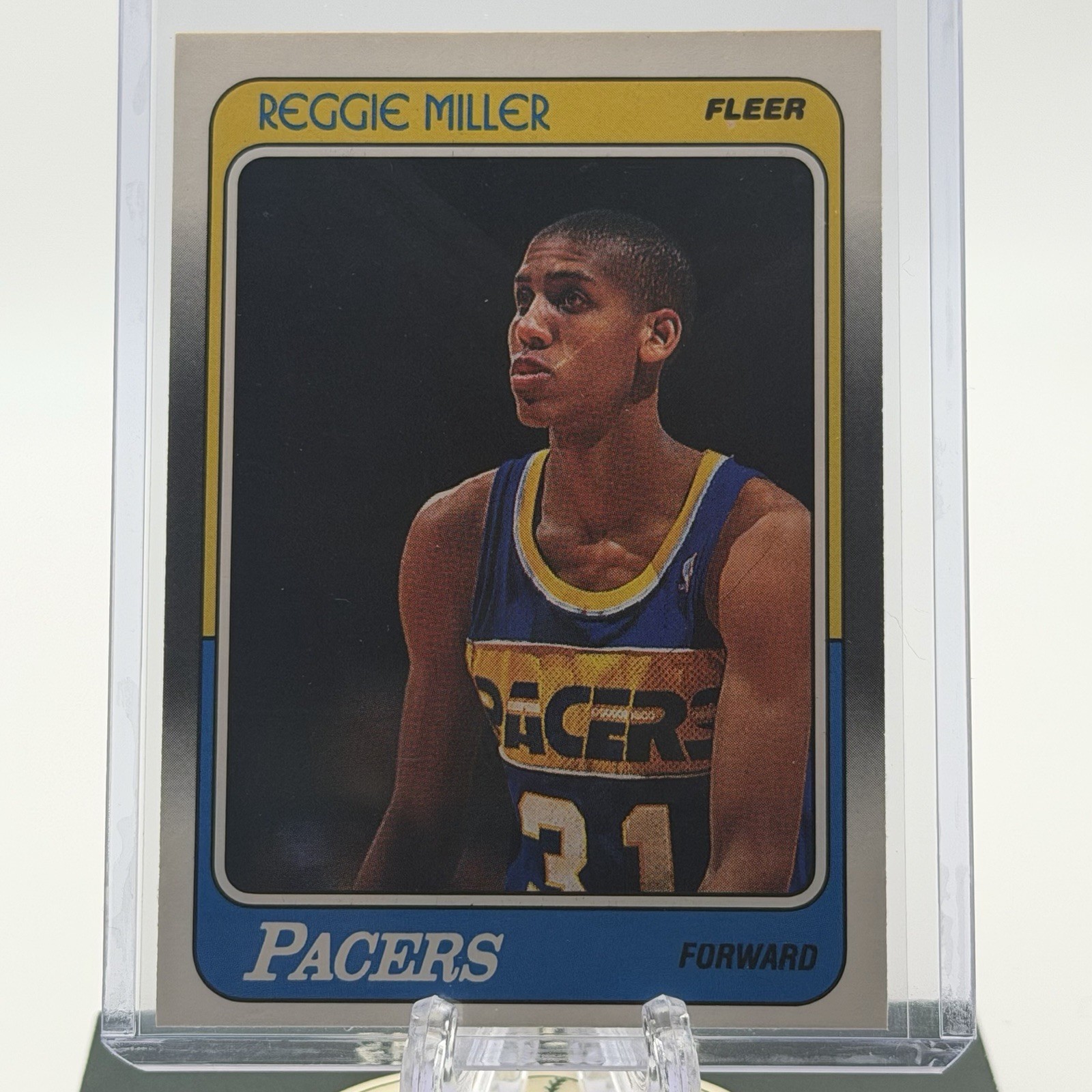 1988-89 Fleer - Reggie Miller #57 (RC)