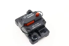 Optifuse 50a Circuit Breaker 42 VDC Manual Reset RV & Marine Waterproof High Amp