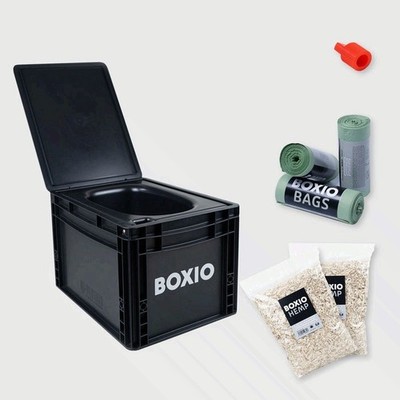 BOXIO TOILET PLUS-Portable Toilet, Camping Toilet, composting Toilet car Camping
