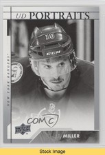 2017-18 Upper Deck Portraits JT Miller #P-30 READ kr0