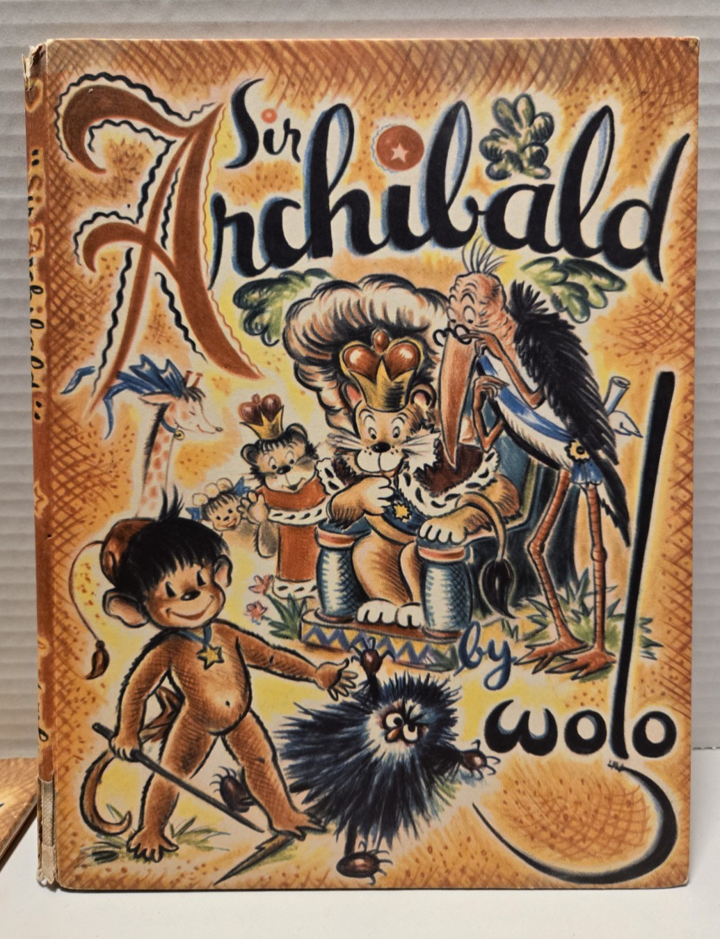 Sir Archibald by Wolo (1944) First Edition - William Morrow and Company - HC/DJ