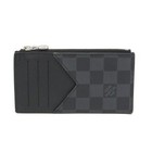 Louis Vuitton Damier Graphite COIN CARD HOLDER N64038 Men's Damier... BF581764