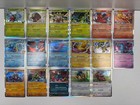 Lot de 17 Cartes Holo du Set de Base POKEMON Rivalités Destinées pas de double