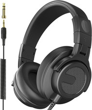 Wired over Ear Headphones, DJ & Studio Monitor Headphones