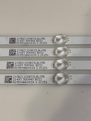 Original LED Backlight Philips 50PUS7406/12 210BZ11D0B33LBL05E H195+NAU+D34