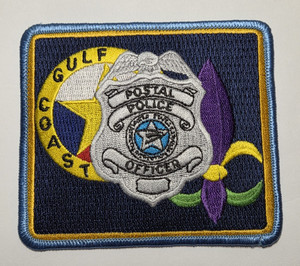 USPS Gulf Coast Police Patch New Orleans Louisiana