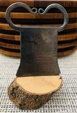 Pequea Valley Forge Hand Forged Veggie/Cheese Chopper. Rustic Decor.