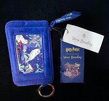 Vera Bradley Harry Potter forbidden forest Zip Folding Wallet Credit Card Holder