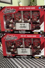 NEW 2025 Panini Absolute Football Trading Card Bundle Box FAST SHIP Lot Of 2