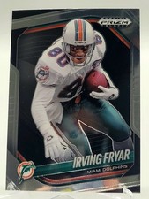 2025 PRIZM BLACK IRVING FRYAR FOOTBALL CARD DOLPHINS NFL 83 panini