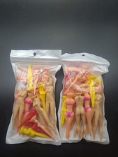 40 pcs Bikini  Naked Lady Model Golf Tees Nude Ball Holder