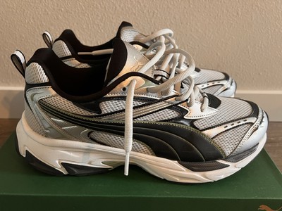 Size 13- PUMA Morphic Glacial Grey Green Fog