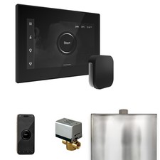 Mr Steam BX Xbutler Package Steam Shower Control Package - Black / Matte Black