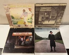 Lot of 4 Elton John Vinyl LP Albums fully play tested.  1970 to 1978