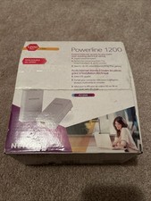 NETGEAR 1200 Mbps 1 Gigabit Plug-In Port Adapter Powerline
