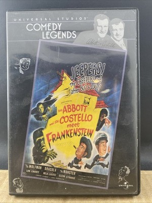 Abbott & Costello Meet Frankenstein Universal Studios DVD MULT DVD'S SHIP FREE!