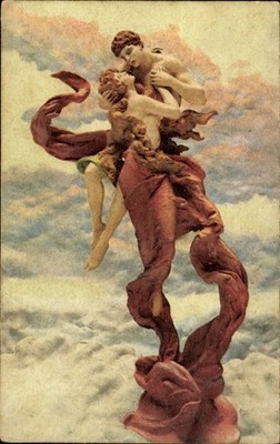 CPA Oltre la Terra, Amore delirio, Amore sorriso - 4950376