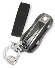 Keychain keyshell Compatible with Porsche Key fob for PorscheB key fob cover