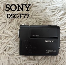 Excellent Condition SONY DSC F77 Compact Digital Camera Black From Japan