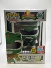 Funko POP! Power Rangers #360 Green Ranger GITD Vinyl Figure Light DMG