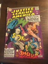 *JUSTICE LEAGUE OF AMERICA #46*DC, 1966*MIKE SEKOWSKY*1ST SILVER AGE SANDMAN