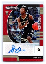2020 Panini Prizm Draft Picks Saben Lee Prospect Autographs Red #/199 #PA-SA