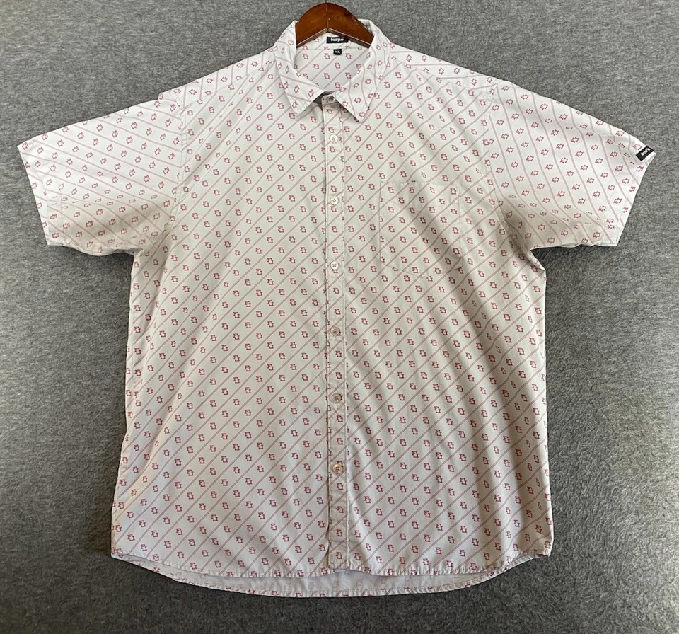 VEJA FOTOS Camisa Masculina FreshJive Tamanho XL Manga Curta FJ Estampa Total - Imagem 3 de 4