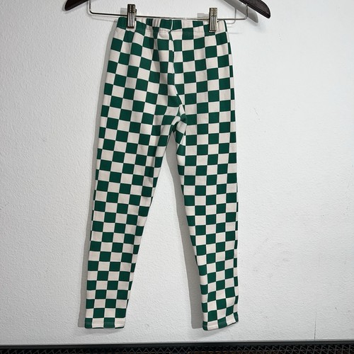 Gap Girls Checkard Fleece-lined Leggings Size M Comfy Warm Winter Trendy - Picture 2 of 5