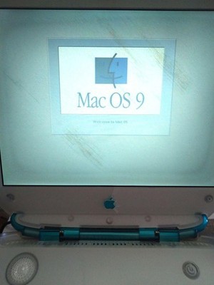 Apple iBook G3 Clamshell M2453 Laptop Blue UNTESTED FOR PARTS Used