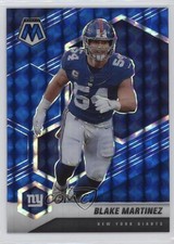 2021 Panini Mosaic Blue Mosaic Prizm 79/99 Blake Martinez #153 5l1