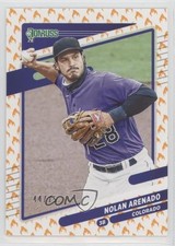 2021 Panini Donruss Variation On Fire /75 Nolan Arenado (Fielding) #146 1u6