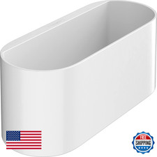 Hansgrohe Wallstoris Panier de rangement moderne 4 pouces - Blanc mat profond 27912700