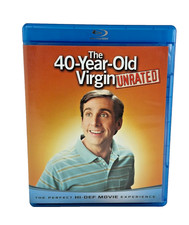 The 40 Year Old Virgin Unrated Blu Ray Comedy Steve Carell Hi Def