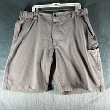 Wrangler Men's Cargo Shorts Size 40 Gray Outdoor Hiking Utility Polyester