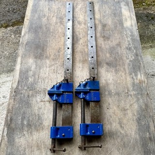 Record 135 Sash Clamps (61cm/24”) (2 Identical Professional Woodworking Clamps)