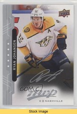 2018-19 Upper Deck MVP Silver Script Ryan Johansen #114 READ y0i