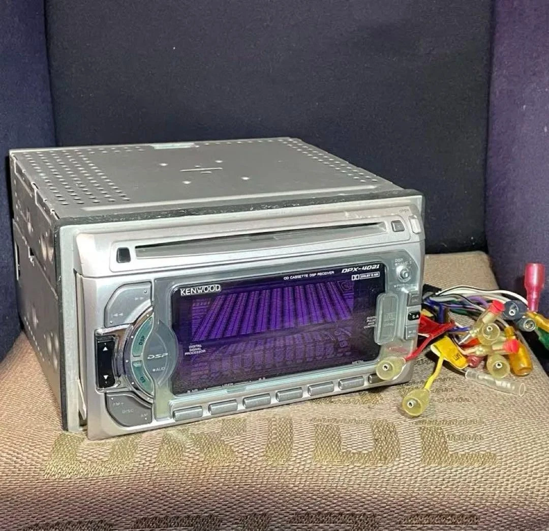 Junk Kenwood DPX-4021 2DIN CD Cassette JDM Car Audio Bluetooth