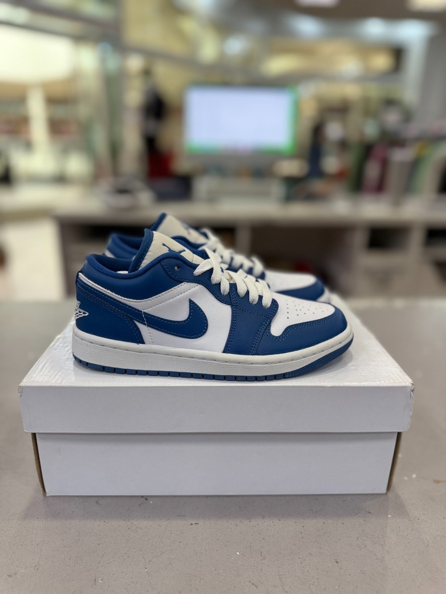 ◆男女共用◆(W)NIKE AIR JORDAN 1 LOW MARINA BLUE◆送料無料◆ Size 5 - Air Jordan 1 Low Marina Blue W for sale online | eBay