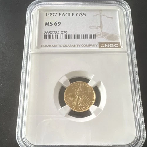 U.S. Mint American Eagle Gold Coin 1997 1/10 oz NGC MS 69 8682284-029