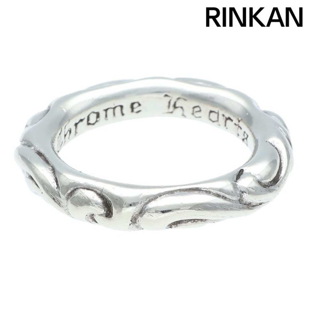 Chrome Hearts SCRL BAND Scroll Silver Ring Mens Size 17 Used afd67e33f19c66df3a9