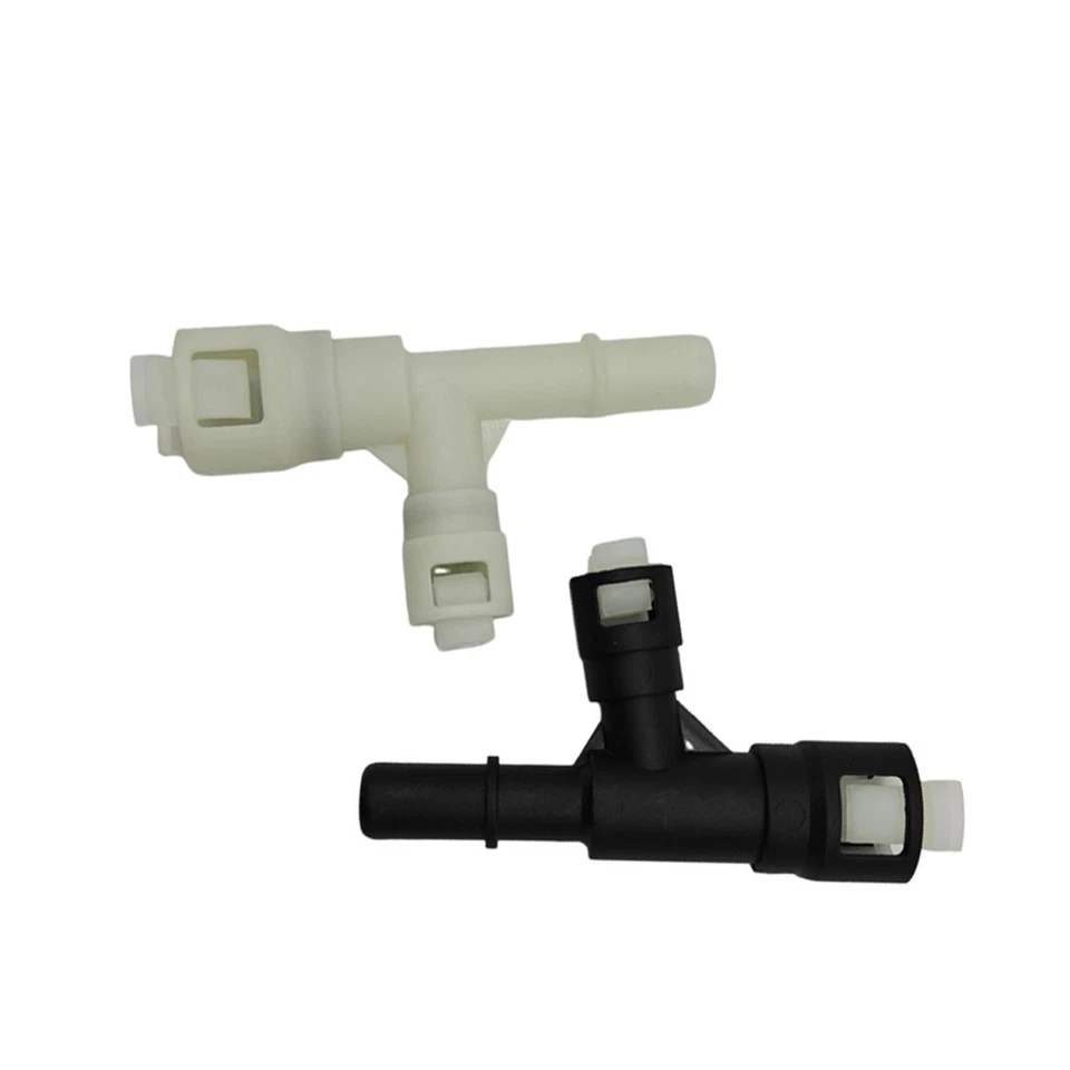 Camiseta conector manguera entrada calentador 2 piezas para Chevy Tahoe GMC Yukon Cadillac 2000-14 Foto 2 de 4